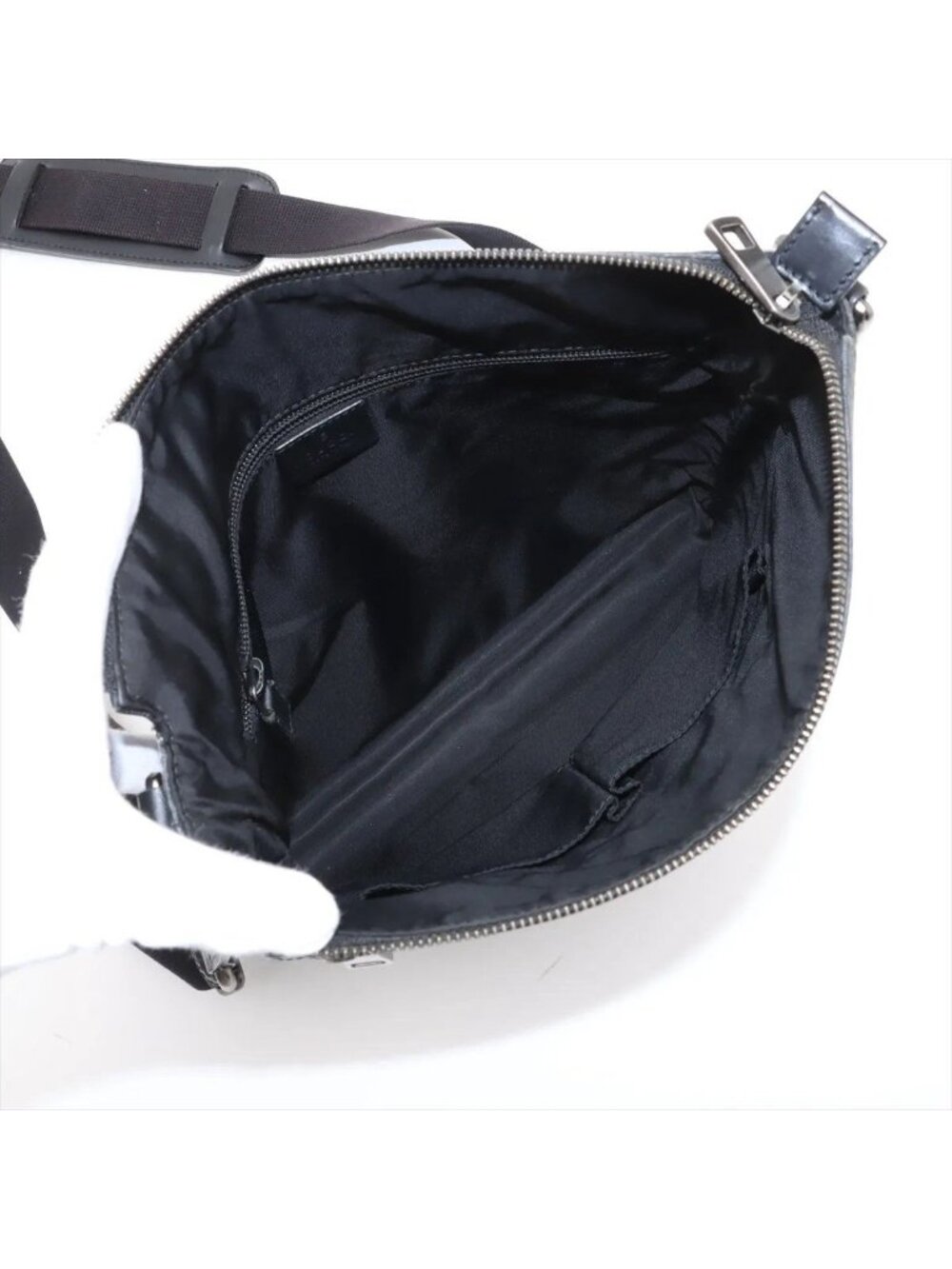 Gucci GG Supreme Leather Shoulder Bag Crossbody Messenger Business - Picture 6 of 12